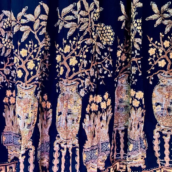 Black & Gold Elegant Carole Little Skirt - Picture 3 of 3